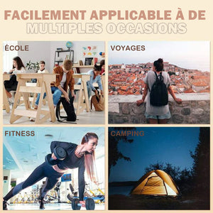 Sac de yoga simple brodé avec cordon de serrage