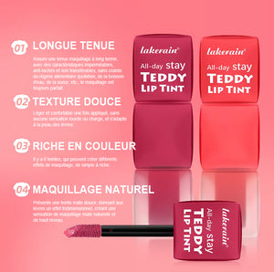 💋Glaçage à lèvres Teddy ultra longue tenue
