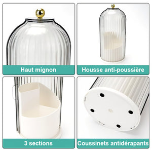 ✨Organisateur de brosses à dents à couvercle coulissant