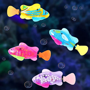 Jouet électrique en forme de poisson pour chat