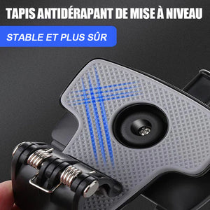 Support de téléphone portable multifonctionnel pour tableau de bord de voiture