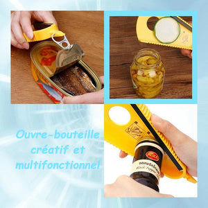 Ouvre-bouteille multifonctionnel créatif