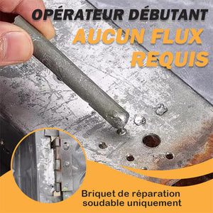 Baguettes de soudage universelles pour réparations