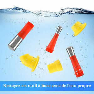 Jeu de buses monobloc en inox