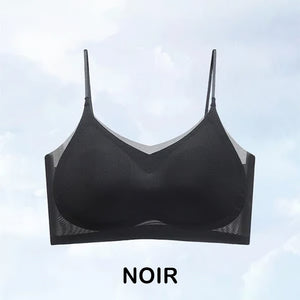 Soutien-gorge sans coutures en soie glacée pour l'été