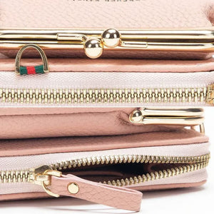 Portefeuille bandoulière pour femme