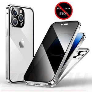 Coque de protection de confidentialité magnétique pour iPhone