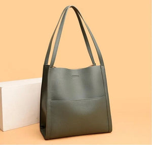 Sac cabas simple de couleur unie