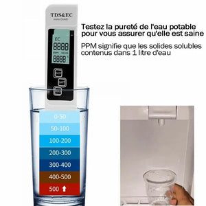 Stylo de détection de la qualité de l'eau