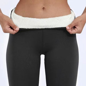 Legging d'hiver en tissu thermique