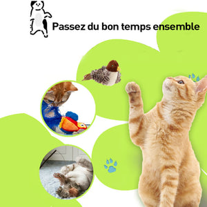 Jouets pour animaux de compagnie simulés par des oiseaux