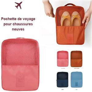 Sac de voyage à chaussures à double couche