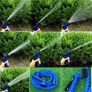 💦Tuyau magique avec 7 fonctions de pistolet pulvérisateur