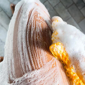 Serviette de bain africaine en maille exfoliante à haute élasticité
