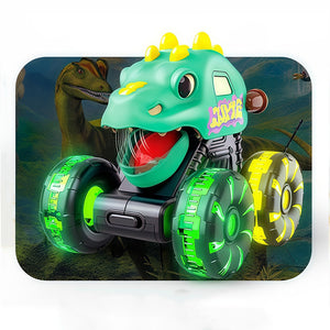 Jouet camion dinosaure Press & Go avec lumière activée par le mouvement