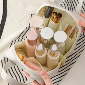 Trousse cosmétique étanche de grande capacité