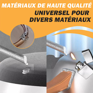 Baguettes de soudage universelles pour réparations