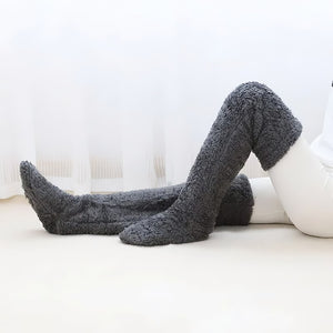 💕Chaussettes hautes en polaire veloutée pour Noël❄️🎅