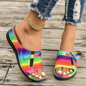 🔥Sandales de plage à semelles souples et à bout ouvert pour femmes✨