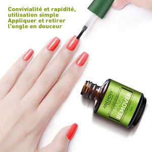 Dissolvant magique pour vernis à ongles