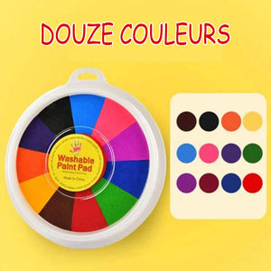 Kit de peinture au doigt drôle