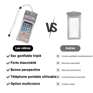 Sac étanche pour téléphone portable