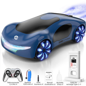 Voiture télécommandée à pulvérisation de nouveau concept énergétique