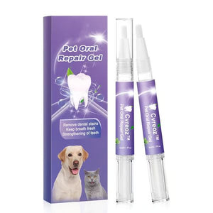 Stylo de nettoyage des dents d'animaux de compagnie（Achetez-en 1, obtenez-en 1 gratuitement）