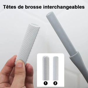 Brosse de nettoyage des pieds en caoutchouc souple