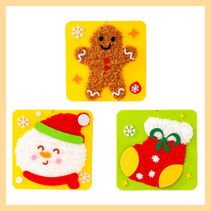 Ensemble de poupées à broder DIY de Noël