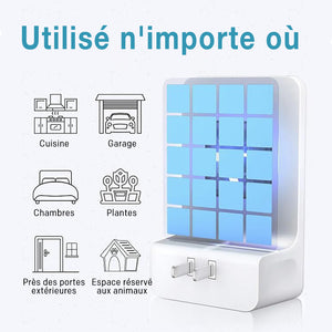 Lampe collante anti-moustique