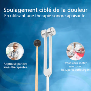 L'instrument thérapeutique 128 Hz | Soulagement naturel de la douleur et du stress