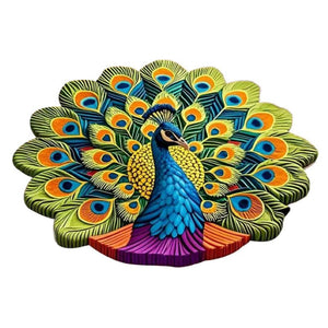 🏠Nouveau produit 2025🦚 Tapis paon antidérapant à séchage rapide