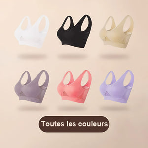 Soutien-gorge de sport en mesh pour éviter l'affaissement des seins