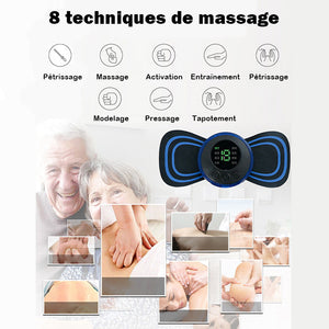 Mini masseur portable pour épaules, cou et taille