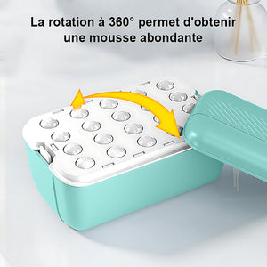 Porte-savon moussant multifonctionnel