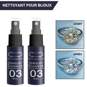 Spray nettoyant pour bijoux