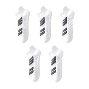 Chaussettes de sport basses respirantes et anti-transpiration pour hommes