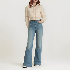 👖Pantalon ample taille haute à jambes larges