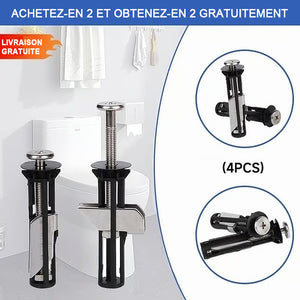 🔥 Kit de boulons de fixation pour siège de toilette robuste