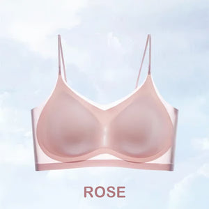 Soutien-gorge sans coutures en soie glacée pour l'été