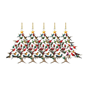 🔥🐦🎄Décoration de Noël avec colibri✨