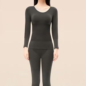 Ensemble de sous-vêtements thermiques pour femmes