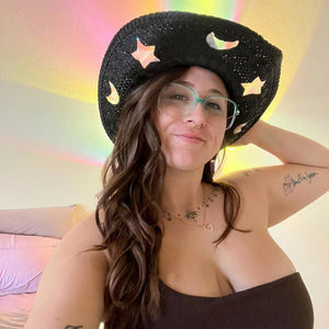 Chapeau de paille de cow-boy Prism