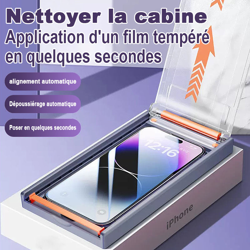 Film Protection écran IPhone 12 | Anti-chocs 360°, Fin Et Résistant, Couleur Shadow Black