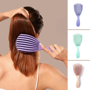 Peigne moelleux pour cheveux lisses et ajourés