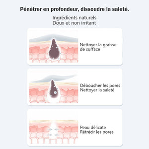 Sérum nettoyant en profondeur aux bulles d'oligopeptides