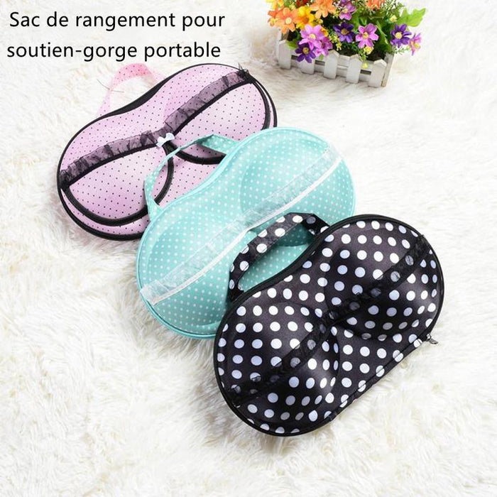 Sac de rangement pour soutien-gorge portable