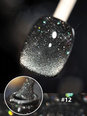 VERNIS À ONGLES ŒIL DE CHAT LASER DIAMANTÉ