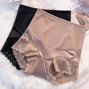 Culotte gainante taille haute en tissu doux